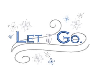 Archivos de bordado de máquina congelada. ¡Déjalo ir!