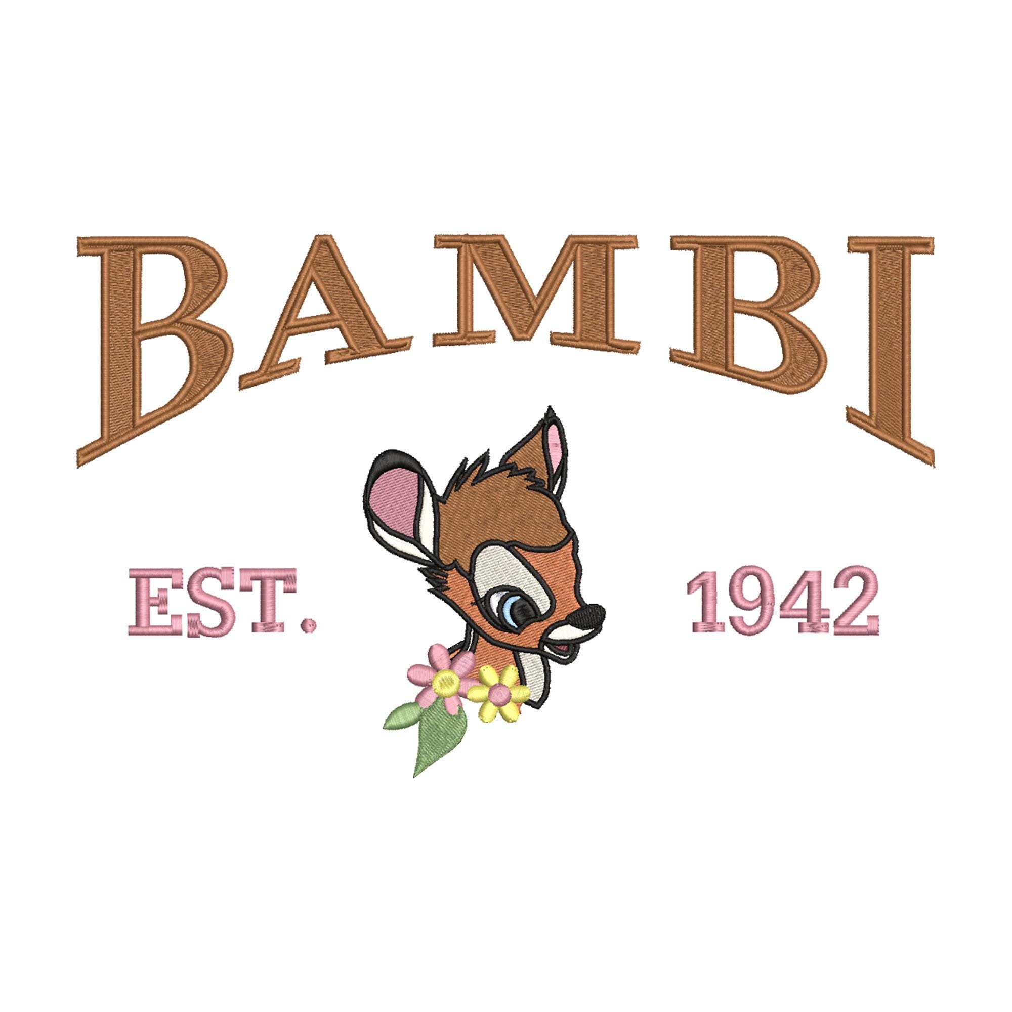 Bambi Machine Embroidery. Established 1942. - Etsy