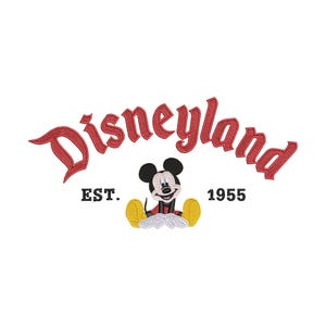Happiest Place on Earth. Magical Park Machine Embroidery Design