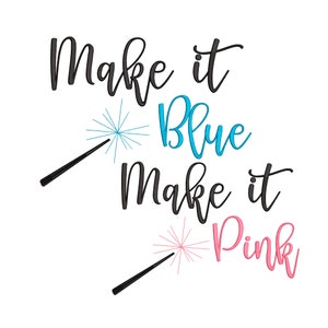 BUNDLE - Princess Aurora Sleeping Beauty Machine Embroidery. 2 Designs. Make it Pink, Make it Blue.
