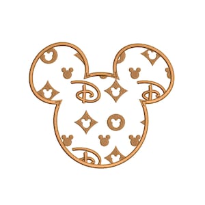 Mickey Designer Mashup Machine Embroidery Design