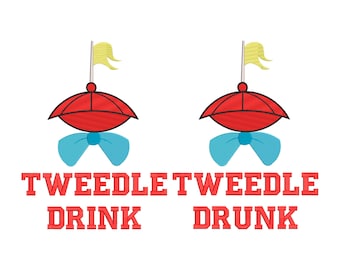 不思議の国のアリス トゥイードルダム トゥイードルディー スケッチ