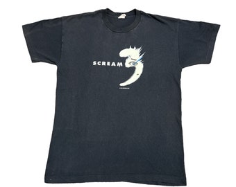 Scream 3 Screen Stars Vintage Glow In The Dark Single Stitch T Shirt