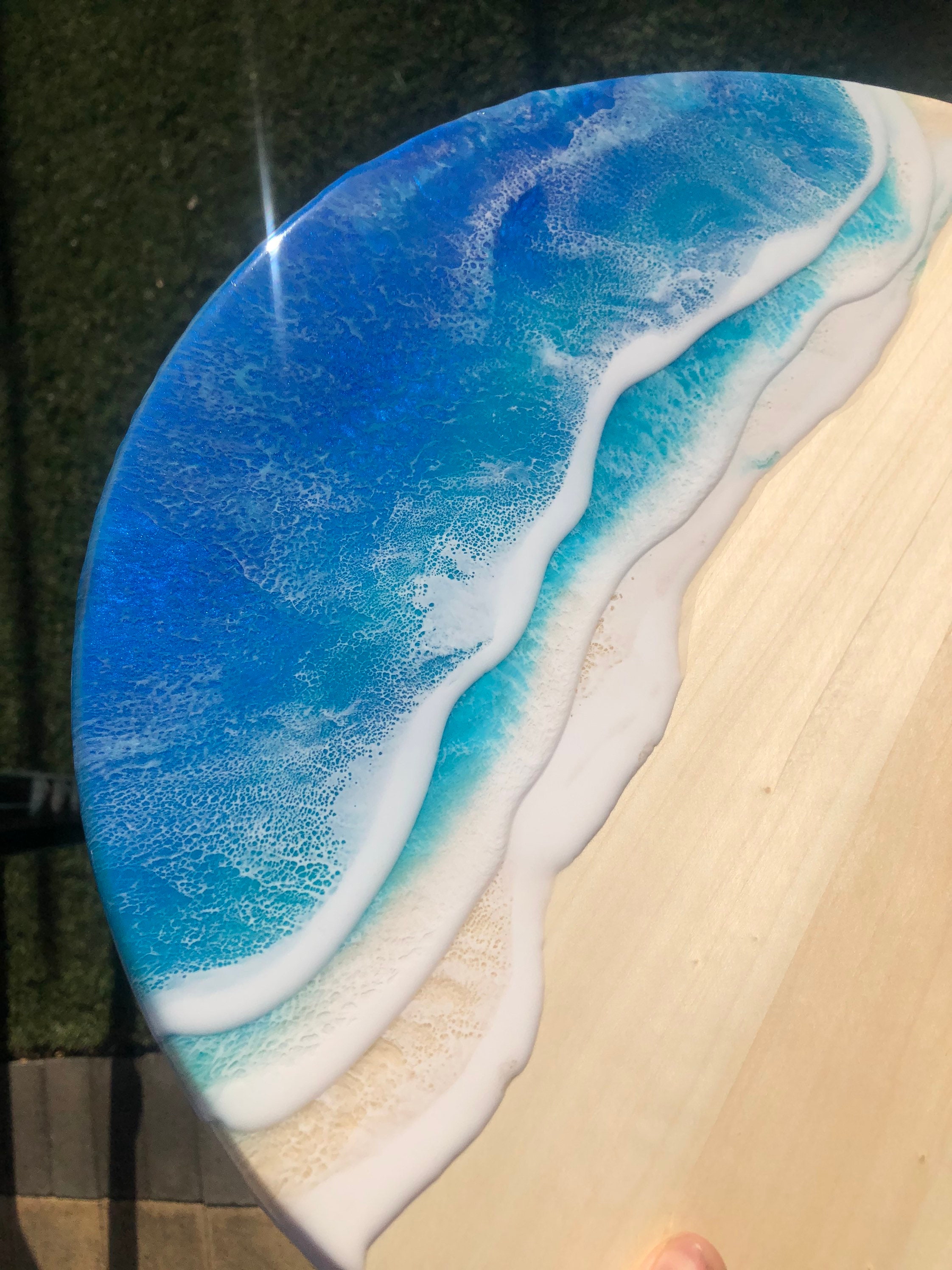 Resin Inspired Lazy Susan Etsy