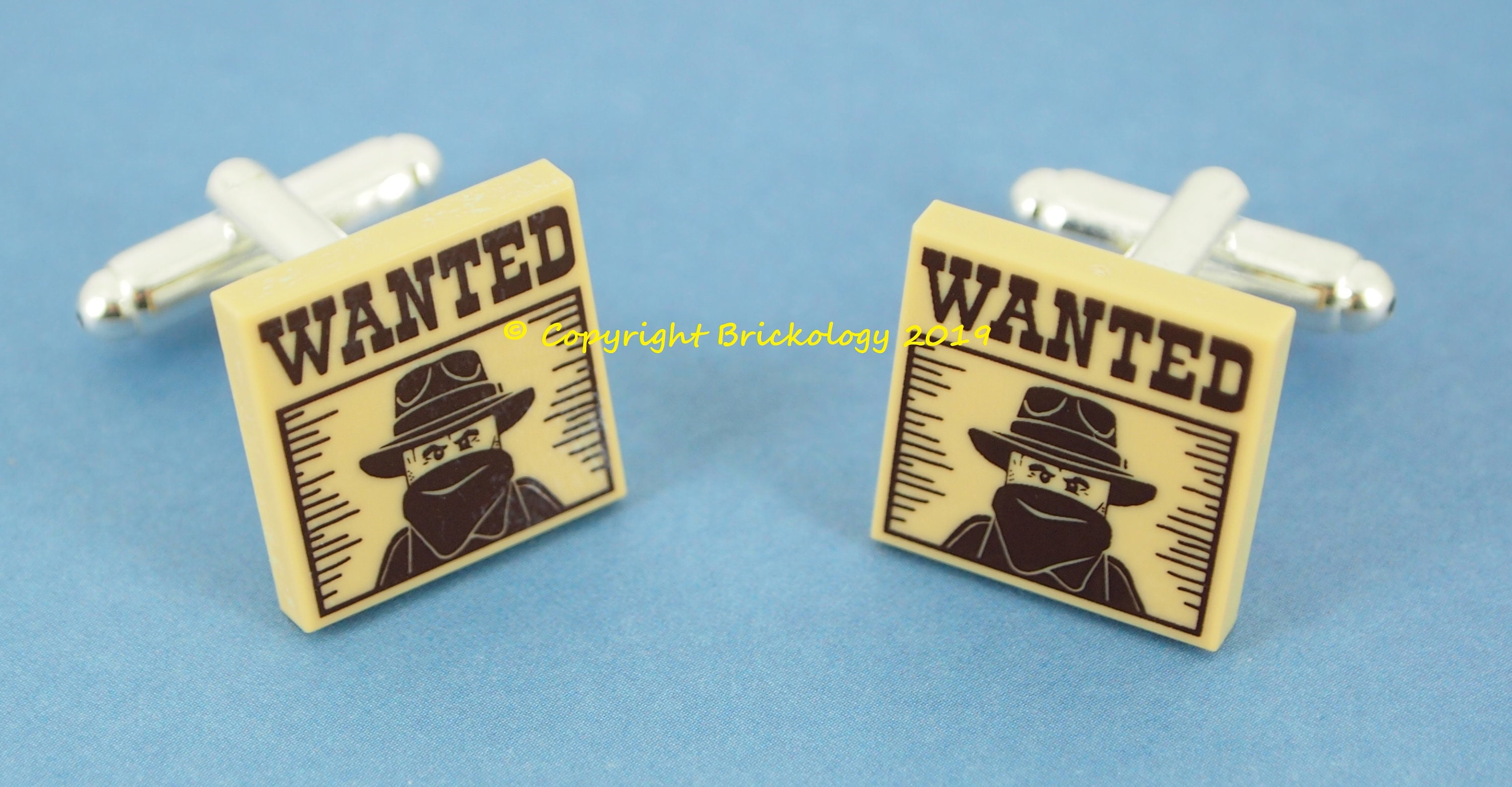 Lego® City Sheriff Wanted Poster Decorated Printed Tile Etsy