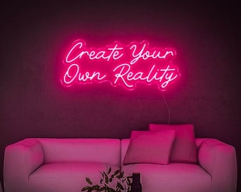 Insegna al neon personalizzata / Insegna al neon / Luce al neon LED / Estetica dell'arredamento della stanza / Regali personalizzati / Decorazione della parete / Decorazione della casa / Insegna al neon fatta a mano