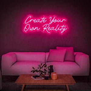 Custom Neon Sign | Neon Sign | LED Neon Light | Room Decor Aesthetic | Personalized Gifts | Wall Decor | Home Decor | Handmade Neon Sign