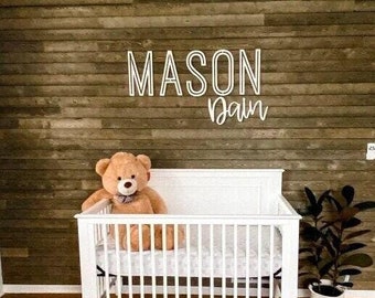 Custom Wood Baby Name Sign | Letter Wall Art | Kids Room Art | Wall Art for Nursery | Baby Name Sign | Kids Room Decor | Wooden Sign | Boho