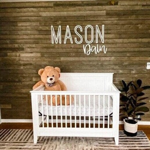 Custom Wood Baby Name Sign | Letter Wall Art | Kids Room Art | Wall Art for Nursery | Baby Name Sign | Kids Room Decor | Wooden Sign | Boho