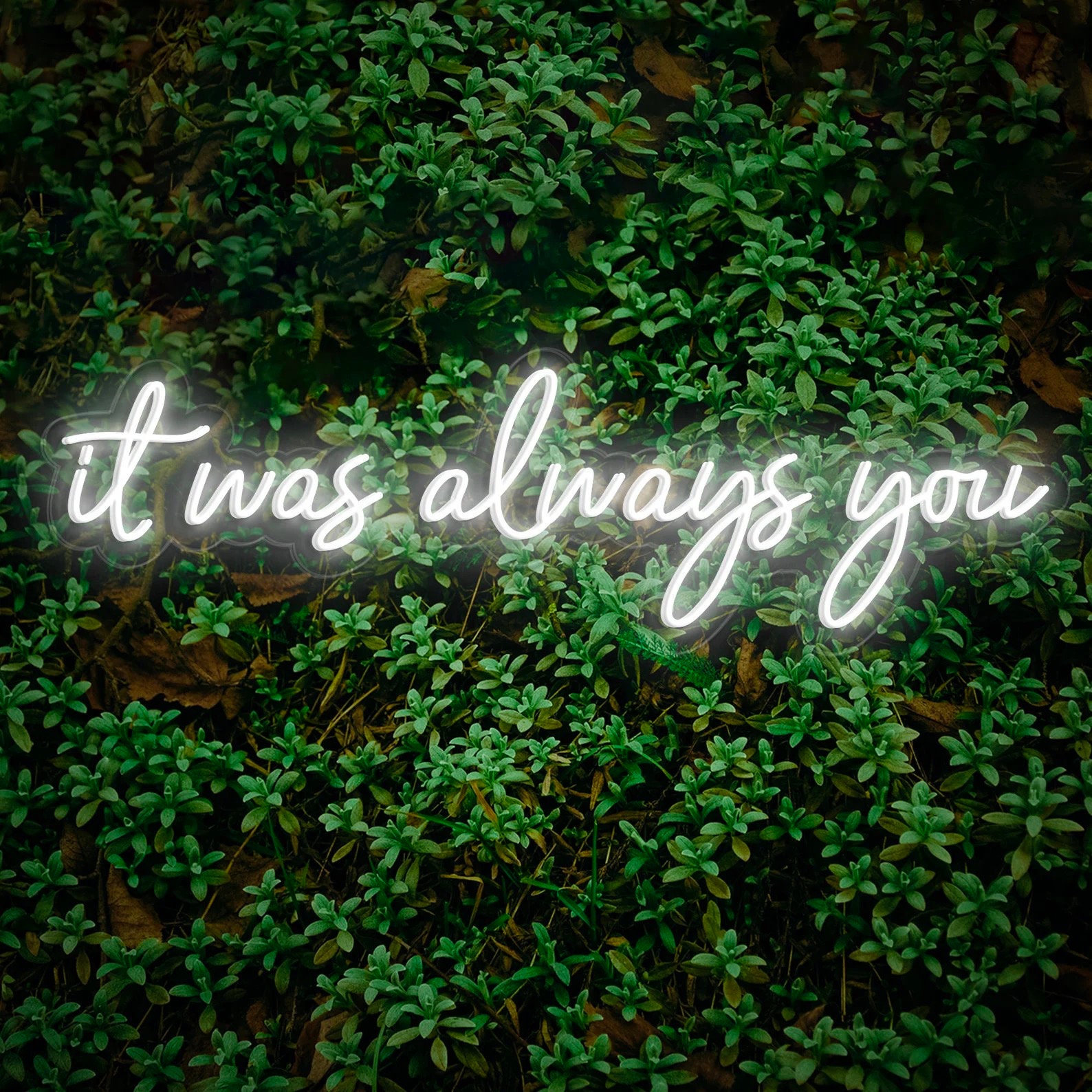 It Was Always You DIY Neon Sign Neon Sign Bedroom Neon Etsy