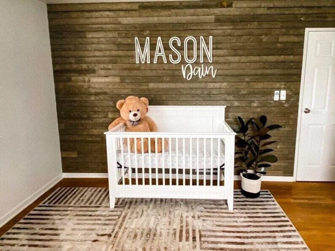 Custom Wood Baby Name Sign | Letter Wall Art | Kids Room Art | Wall Art ...