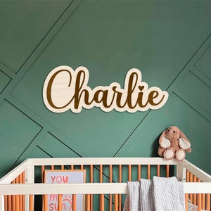 Kinderzimmer Namensschild Benutzerdefinierte Kinderzimmer Dekor über Krippe Namensschild Personalisiertes Namensschild Holznamensschild Namenswanddekor Personalisiertes Holzschild