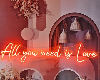 Letrero de nombre de neón, centros de mesa de boda personalizados, decoración de boda con letrero LED de boda, decoración de pared con letrero de nombre de neón, regalos personalizados con letrero LED personalizado