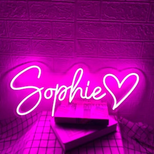 Kids Name Neon Sign Custom for Kid Room | Kids Name Neon Sign | Personalized Neon Sign | Kids Names | Christmas Gift | Christmas Gift Ideas
