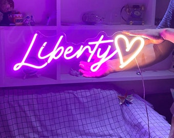 Neon Sign teenage Girl gifts, child gift christmas, room decor for teens, custom name sign for wall, Gift for teenage girl, kids gift girl