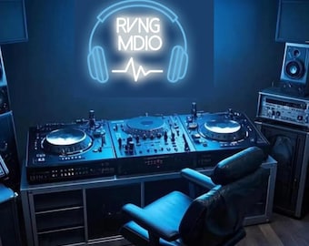 Letrero de neón con nombre personalizado y controlador de juego, luz de neón LED multicolor, decoración de pared para habitación de niño, decoración de sala de juegos, regalo personalizado para adolescentes
