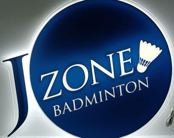 Round Business Logo Sign, 3D Door Wall Sign, Custom Logo Acrylic Business Signage, Office Storefront, Wall Hanging Business Office