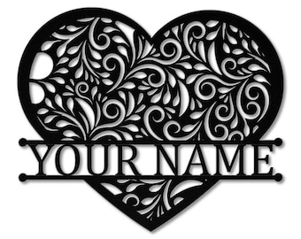 Personalized Wedding Gift Last Name Established Sign Family Name Sign Metal Sign Custom Metal Sign Anniversary Couple Gift Personalized Sign