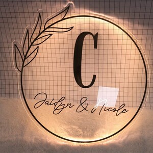 Acrylic Business Logo Sign, Custom Salon Wall Decor, Backlit Salon Sign, LED Business Logo Sign, Office Neon Sign Custom, Beauty Clinic shop