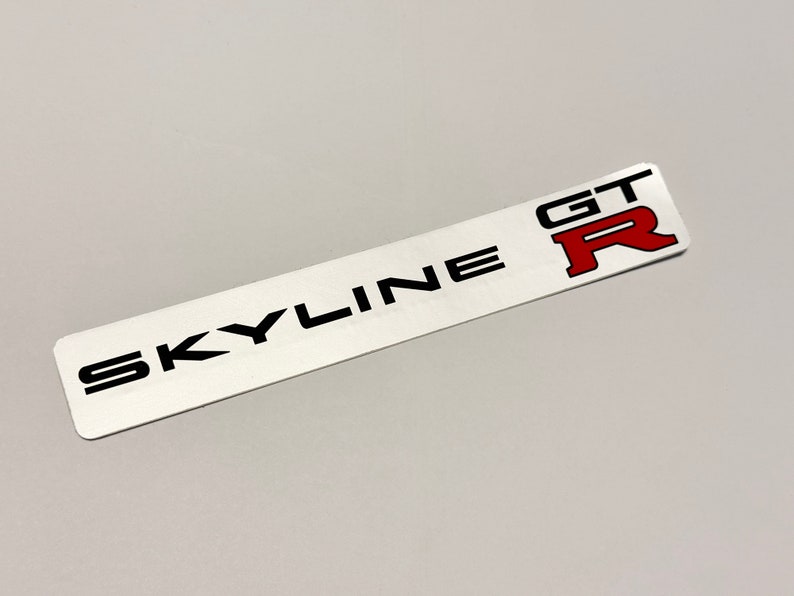 R32 R33 R34 GTR Skyline Front & Rear Strut Bar Label - Etsy