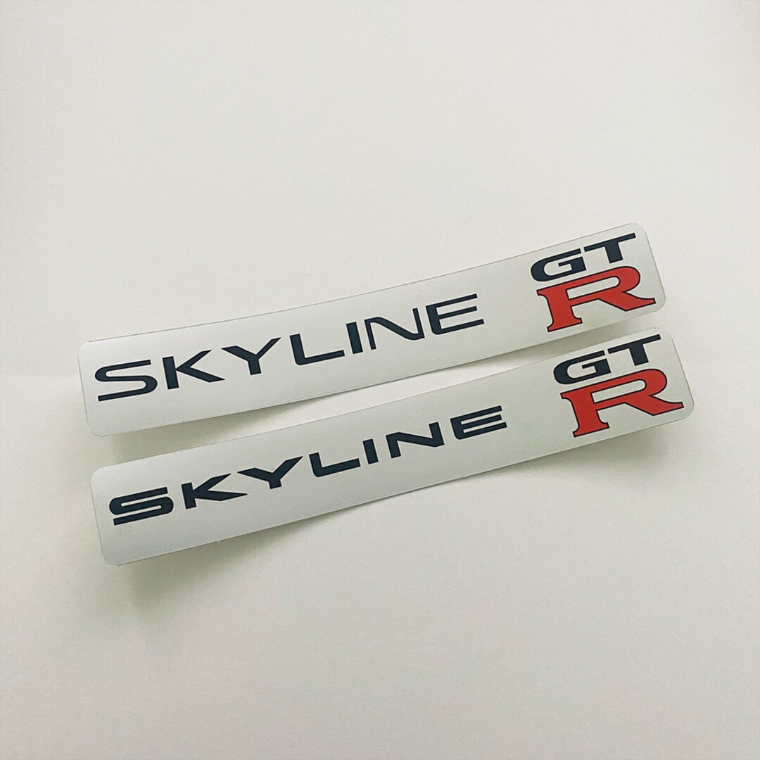 R32 R33 R34 GTR Skyline Strut Bar Label - Etsy