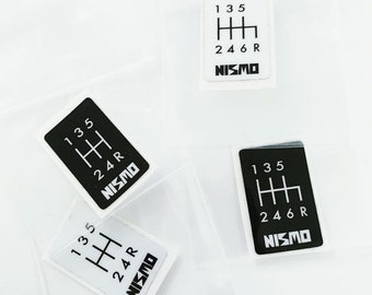 Classic NISMO Style Retro Shift Pattern