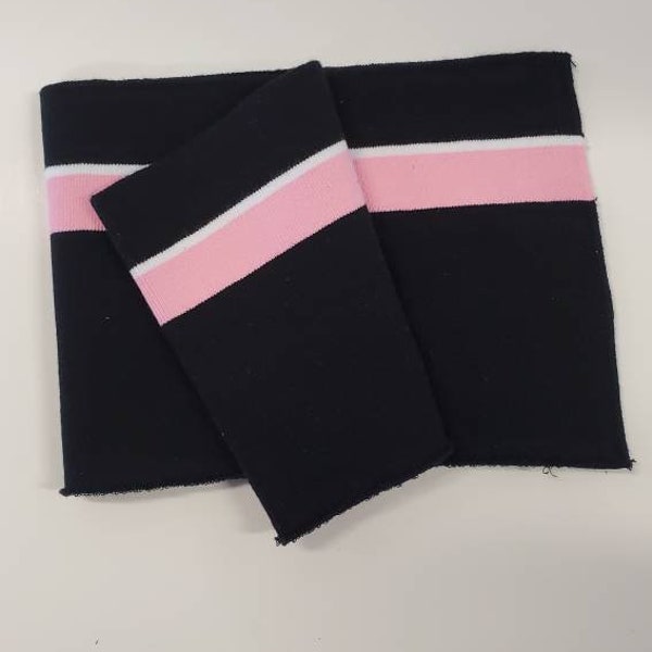 High Quality Cotton Elastic Rib Knit Cuff Waitband Trim Length 74-84cm (29"-33"), Width 15cm (5.9") Rib Knit Elastic Bands Neckline Hem