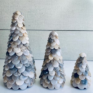 Stone Winter Trees - One-of-a-Kind Home Decor