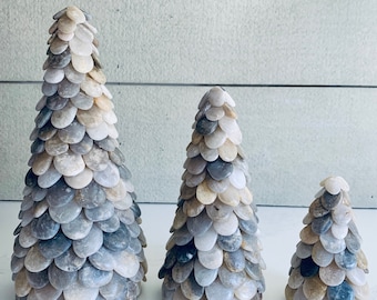 Winter Trees - One-of-a-Kind Decorative Stone Trees