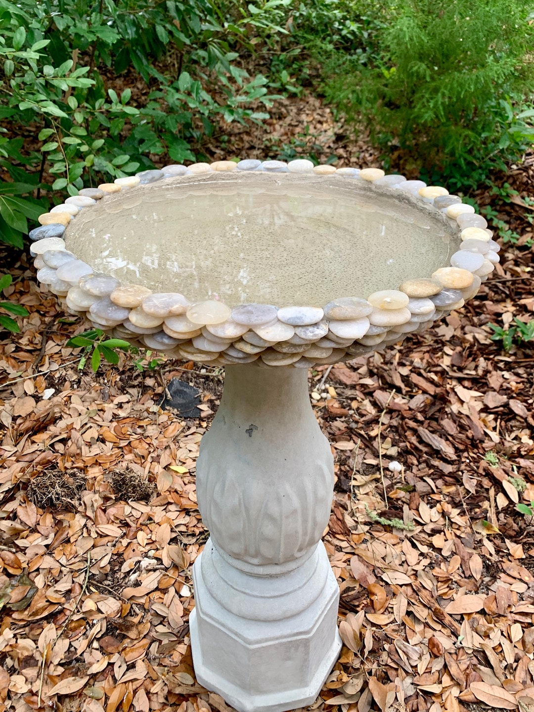 Bird Bath Basin pedestal Not Included Etsy