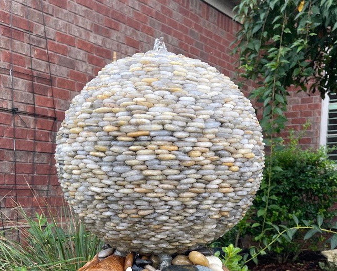 Fuente grande de piedra para exterior: fuente de agua artesanal para  jardín, decoración zen para patios y jardines. - Etsy México, image size:1080x868