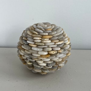 Orb - Indoor Large Decorative One-of-a-Kind Multi-Colored Stone Sphere