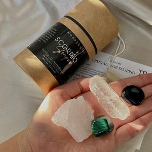 Scorpio Zodiac Crystal Healing Kit | Crystal Kit | Self Care |Zodiac Signs |Healing Crystals |Zodiac Crystals|Scorpio Gifts|Scorpio Crystals