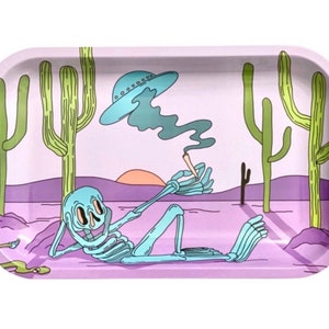 Growers Club Desert Metal Rolling Tray