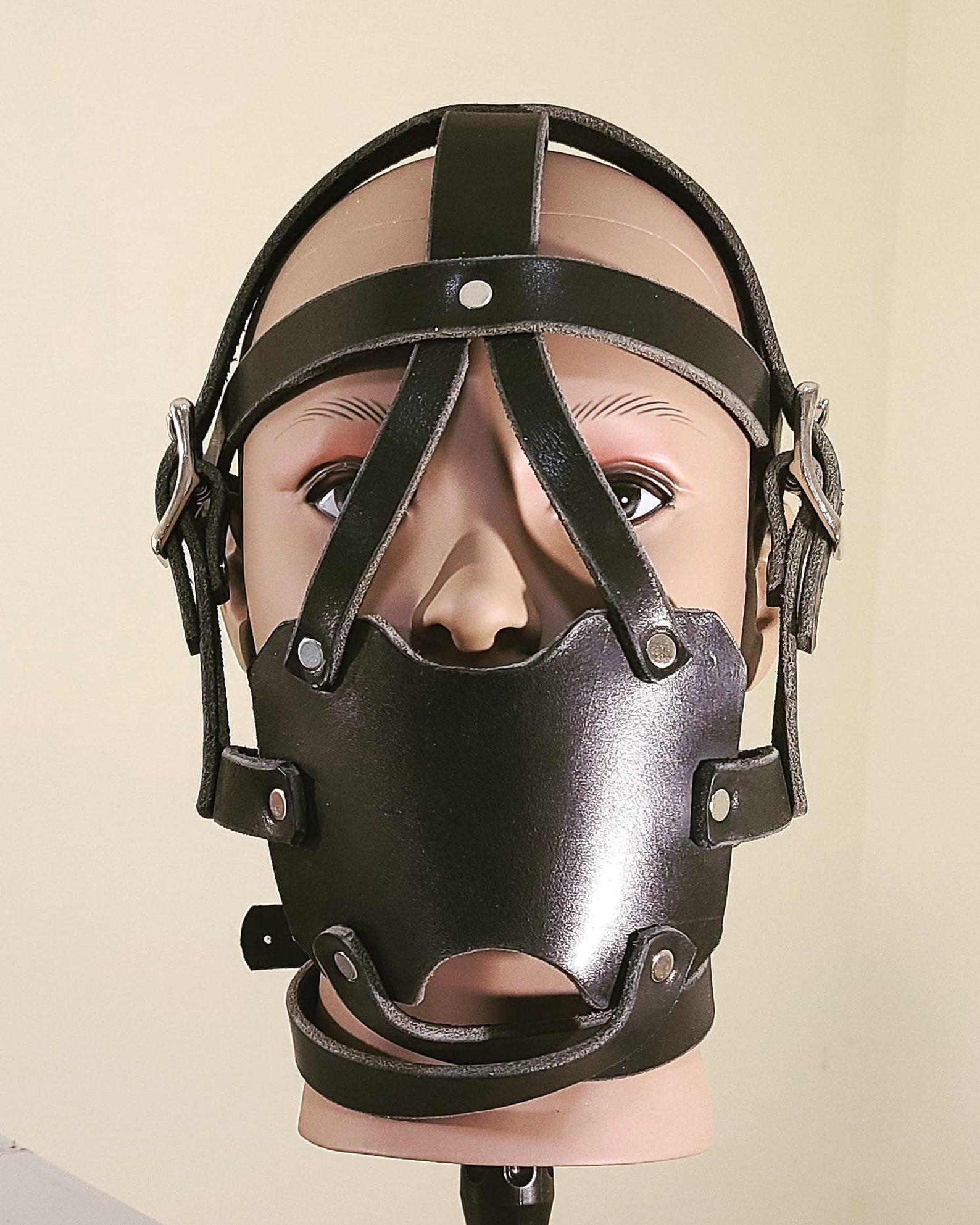blindfold harness and ball gag blindfold harness and ball gag