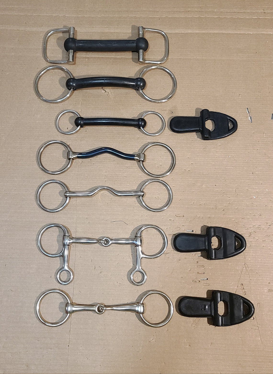 Pony bit harness gag. Genuine leather bridle and equestrian Etsy