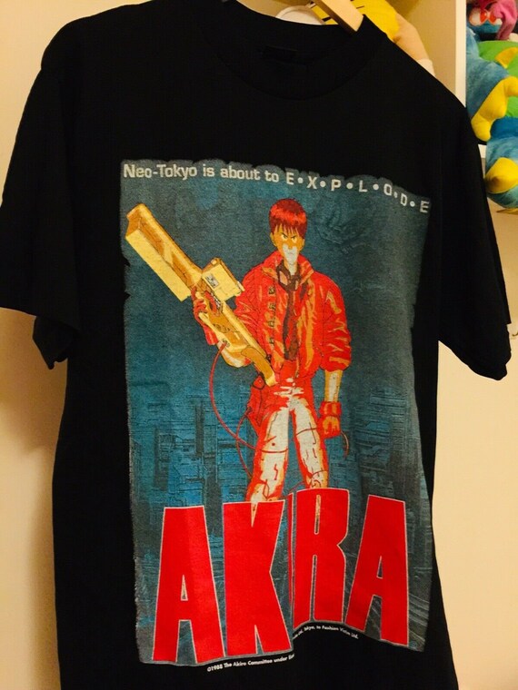 Rare vintage shirt, Akira, authentic 1988, very go