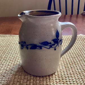 Salmon Falls Pottery Pitcher - Etsy