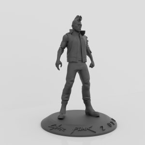 Cyberpunk 2077 3D Model Ready to Print, STL File for 3D Printer,High Quality 3D.
