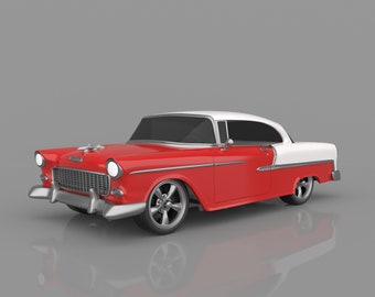 Chevrolet Bel Air 3D Model, Printable STL File