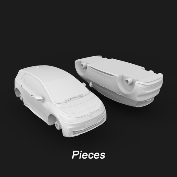 STL-Datei Volkswagen Schlüsselanhänger 🚗・3D-Drucker-Vorlage zum