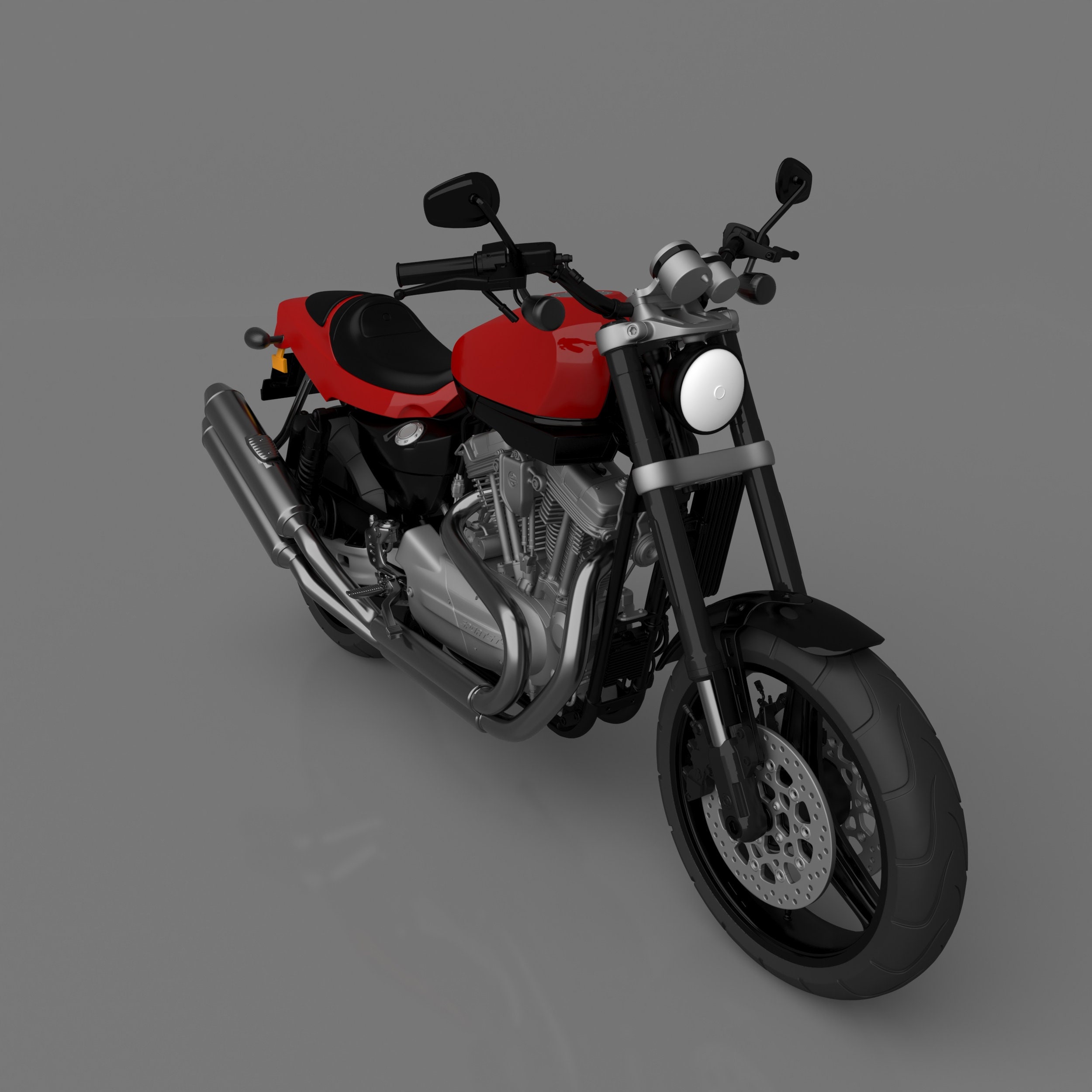 Harley Davidson XR 1200 Sportster,motorcycle Ready to Print