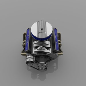 Edelbrock V8 Engine 3D Model Ready to Print ,STL File ,For 3D Printer,Digital Product,High Quality