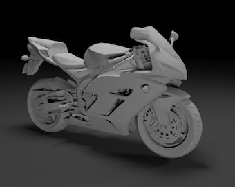 Honda CBR 1000RR Fireblade 3D Model (STL File)