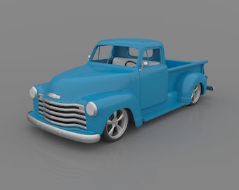 Chevrolet 3100 Pickup 1950 Classic 3D Model for Print,STL File,3D Printing Car,High Quality 3D,Digital Product
