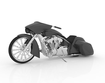 Honda fury cheap bagger kits