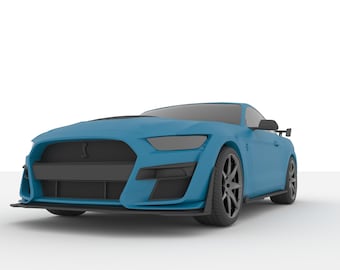 Shelby GT500 2020 3D Model Car (STL File)