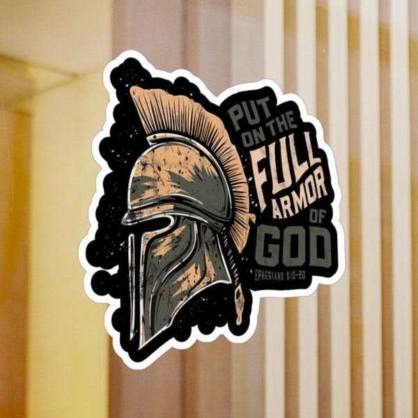 Armor of God Decal Etsy