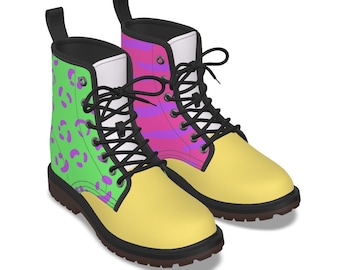 glam chica (fnaf inspired) -Womens Short Boots
