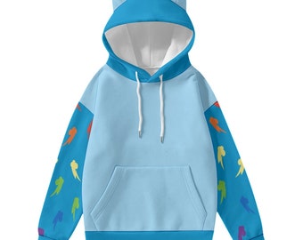 rainbow dash (mlp inspired) - Adult Hoodie With Ears